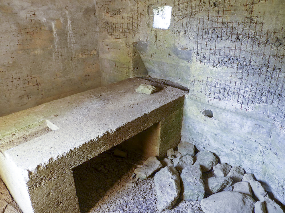 Ligne Maginot - 83A - LA CARITE - (Blockhaus pour arme infanterie) - Vue intérieure