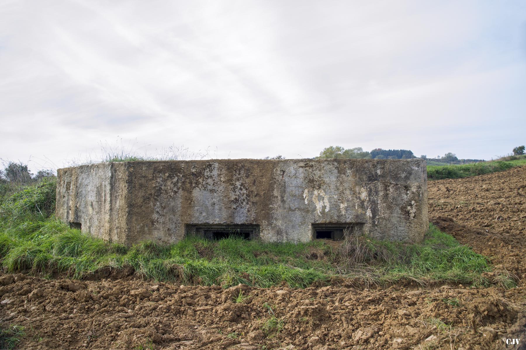 Ligne Maginot - V - LES LIGNIERES - (Blockhaus pour canon) - 