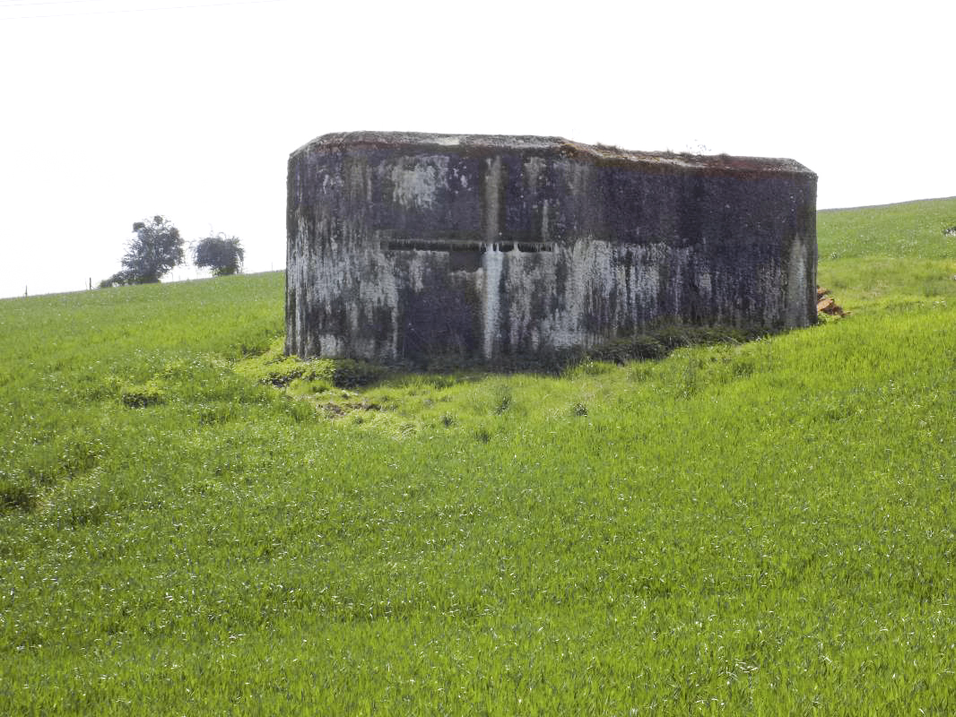 Ligne Maginot - A105 - SAILLY - (Blockhaus lourd type STG / STG-FCR - Simple) - Face gauche