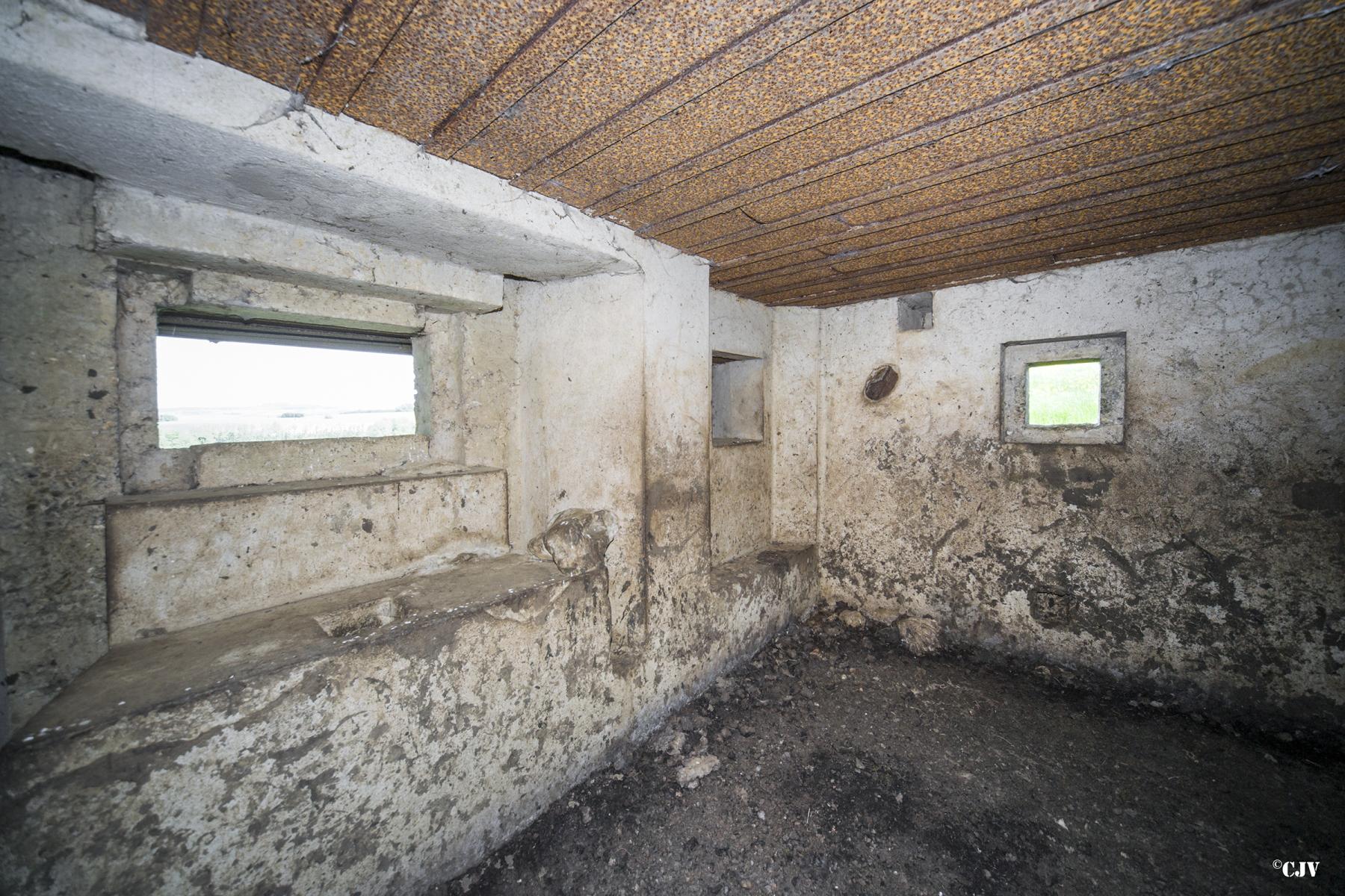 Ligne Maginot - A105 - SAILLY - (Blockhaus lourd type STG / STG-FCR - Simple) - Les créneaux - Lia VERMEULEN