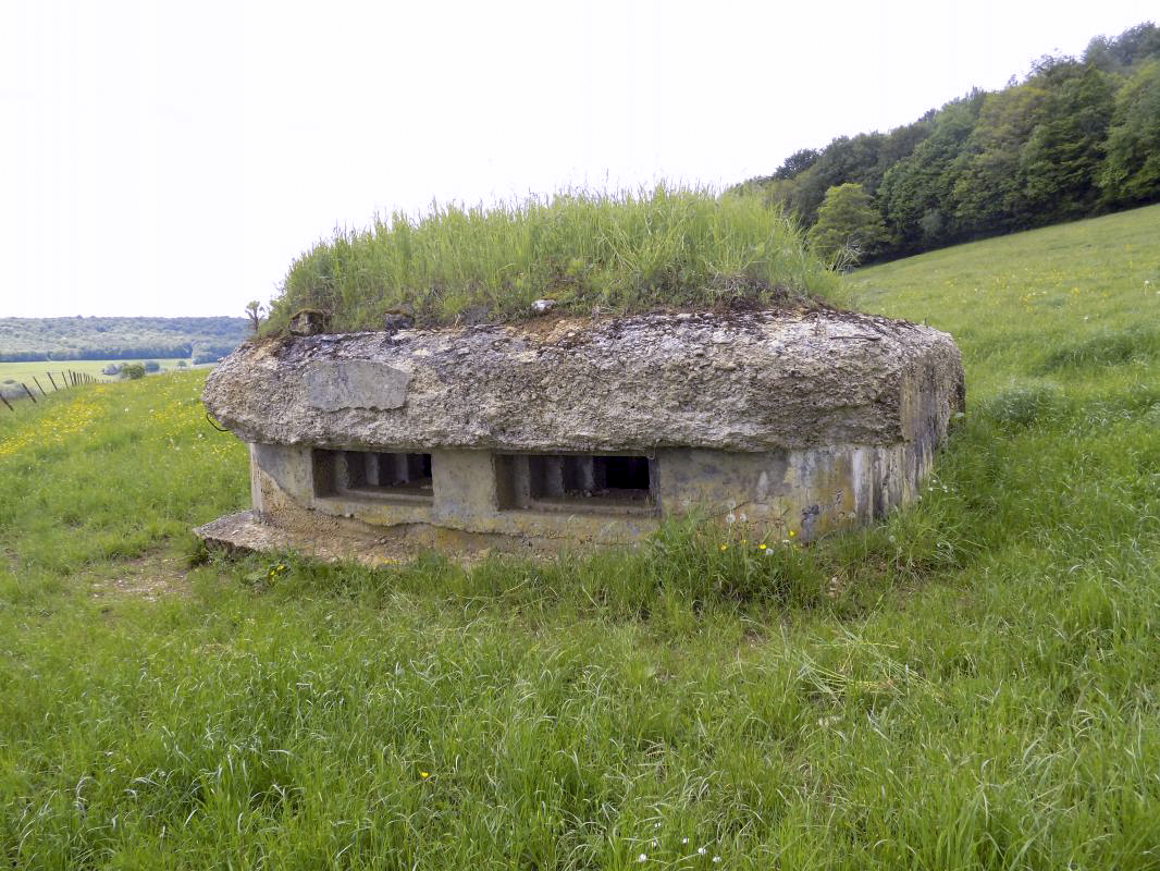 Ligne Maginot - 15A - LA VIGNETTE SUD - (Blockhaus pour arme infanterie) - Face frontale
