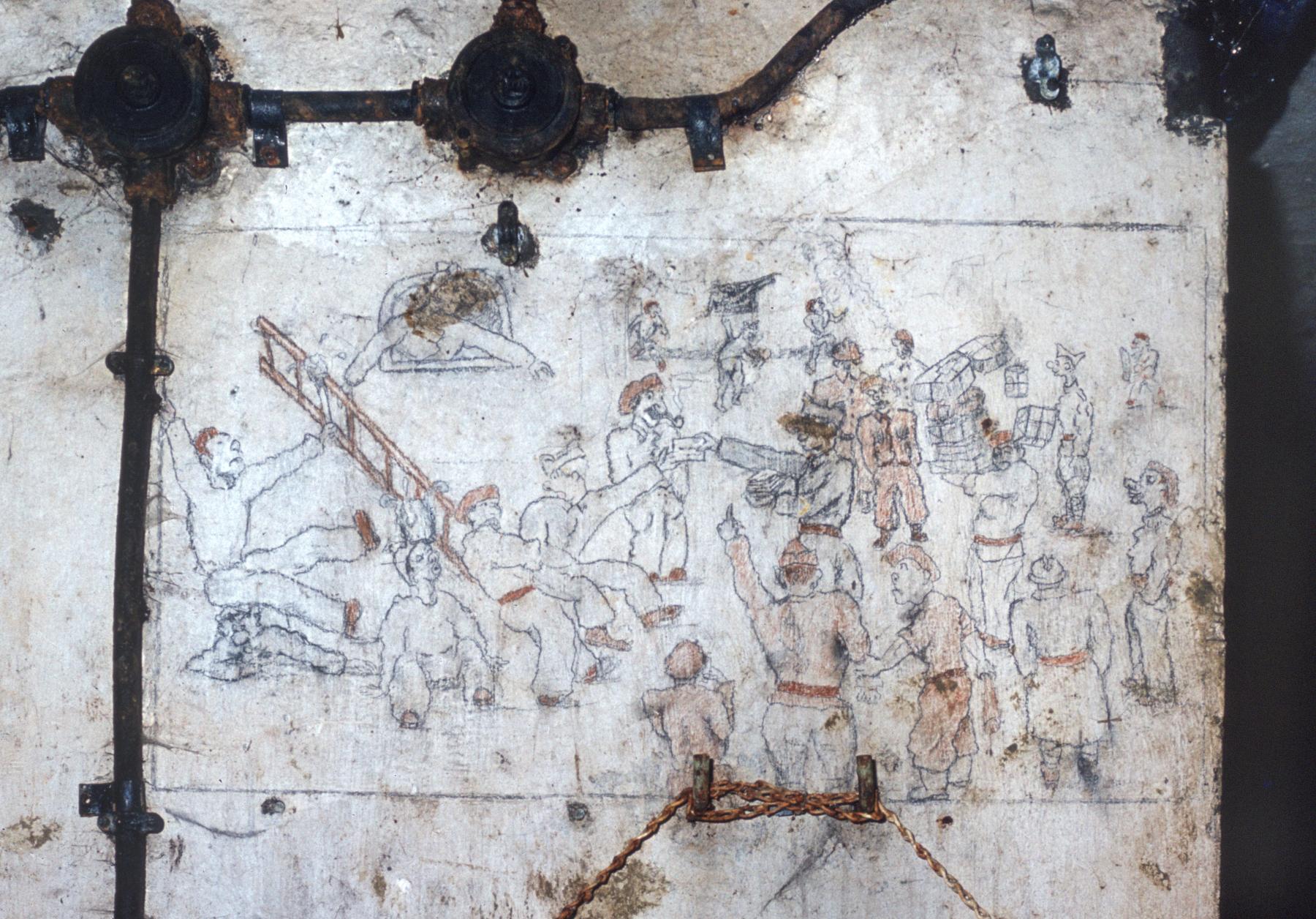 Ligne Maginot - BAMBESCH - A35 - (Ouvrage d'infanterie) - Bloc 2
Dessin - MANSUY Michel