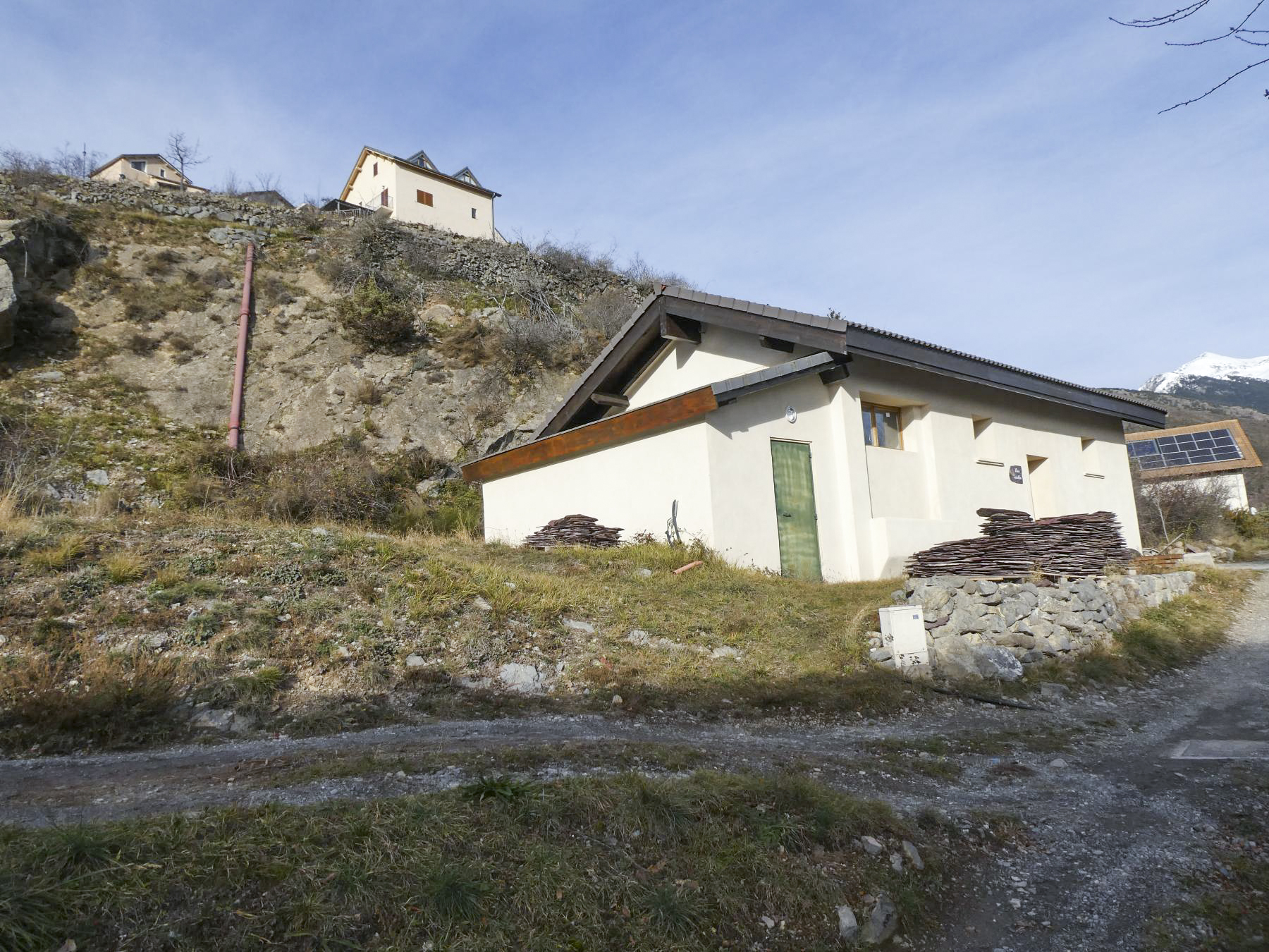 Ligne Maginot - RIMPLAS - CASERNE CAUSSADE - (Casernement) - Bât. c  Emplacement de l'écurie disparue - ELLENA Daniel - CUNY Philippe