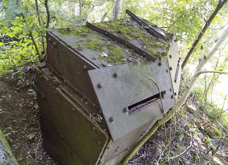 Ligne Maginot - GAILLARD - (Observatoire d'infanterie) - Guérite Prismatique - état initial