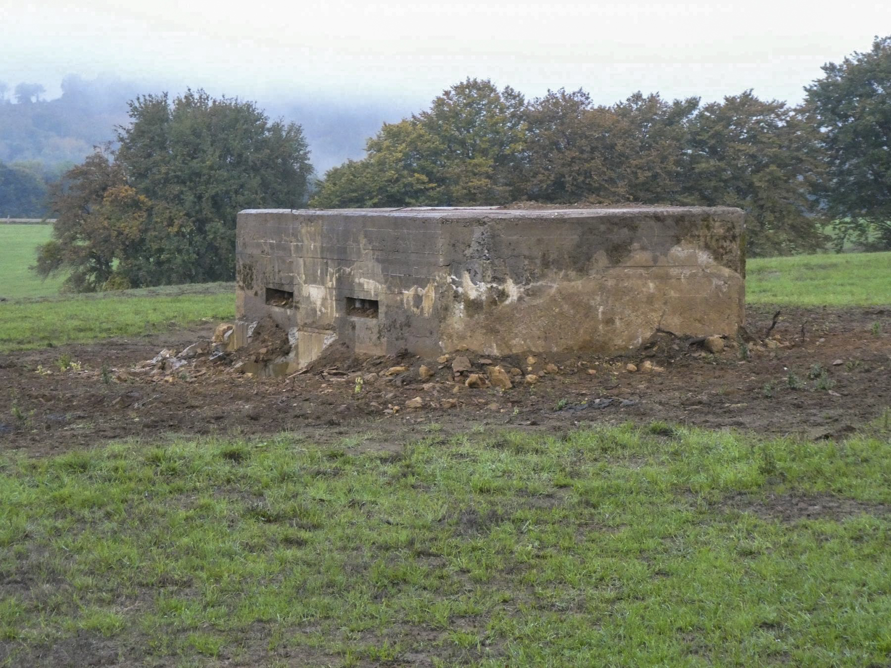 Ligne Maginot - 74 - RAVIN DE BRAVAUX - (Blockhaus pour arme infanterie) - 
