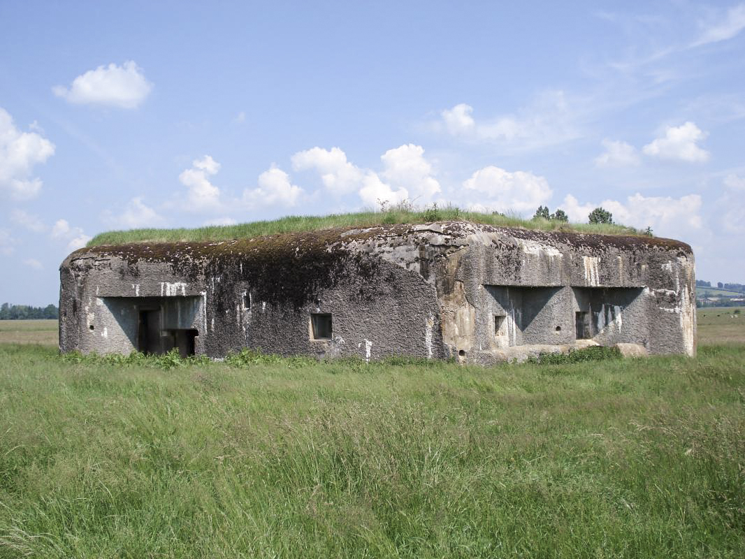 Ligne Maginot - A103 - LE BOCHET - (Blockhaus lourd type STG / STG-FCR - Double) - Pris du sud est