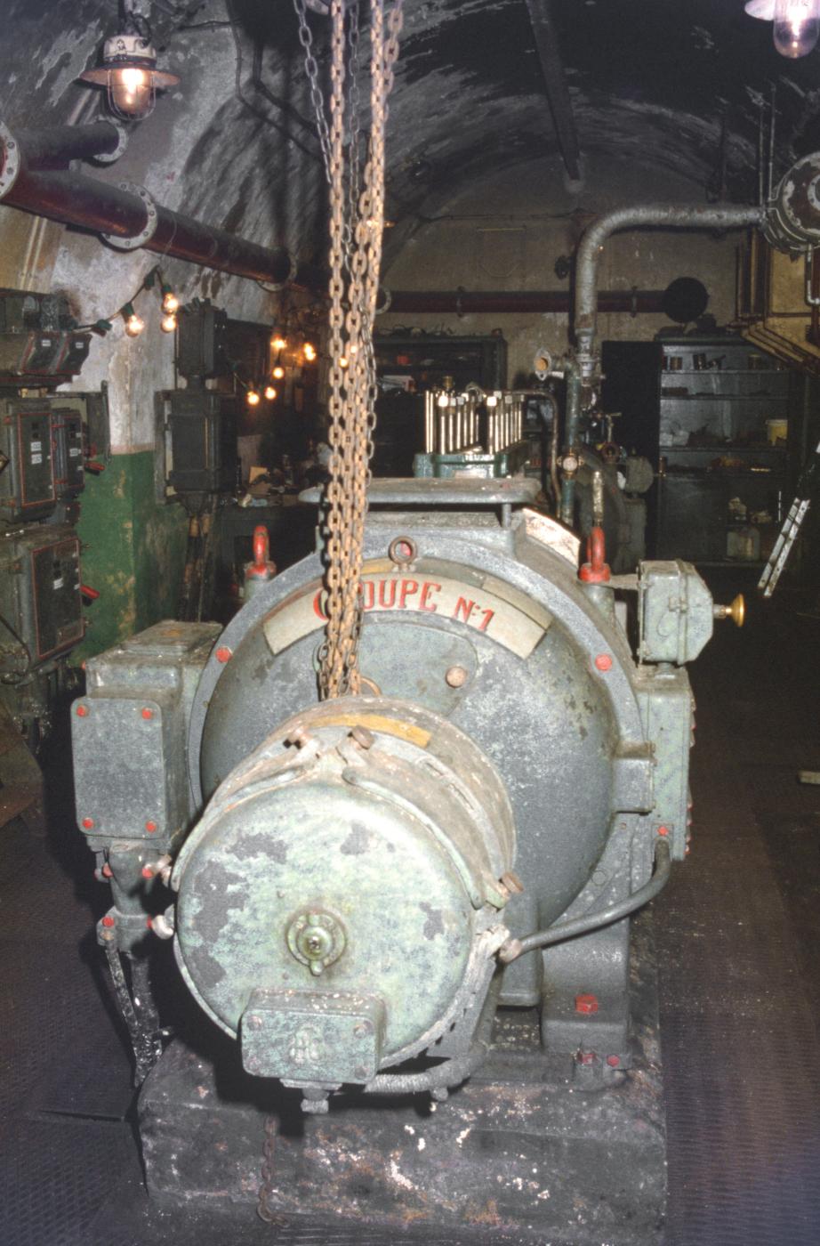 Ligne Maginot - BAMBESCH - A35 - (Ouvrage d'infanterie) - L'usine électrique
Groupe n°1 - MANSUY Michel