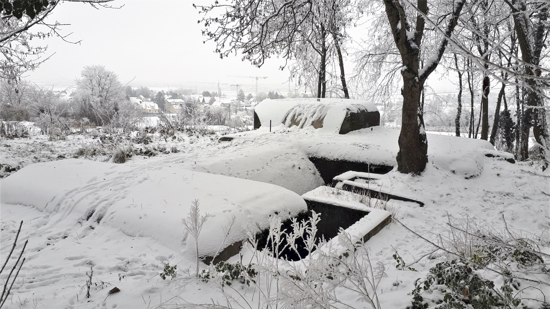 Ligne Maginot - FORT FOCH - (Abri) - Vue d'ensemble de la construction - Gregory Fuchs