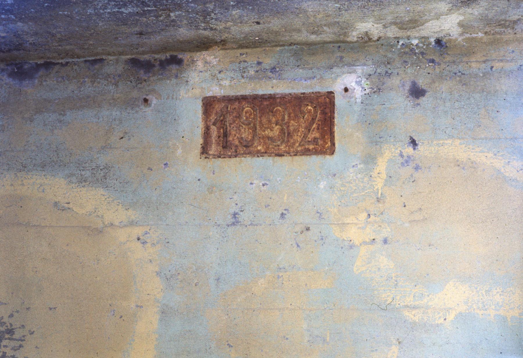 Ligne Maginot - BOIS DE LAUDREFANG SUD - C77 - (Casemate d'infanterie - Simple) - L'année de construction - MANSUY Michel