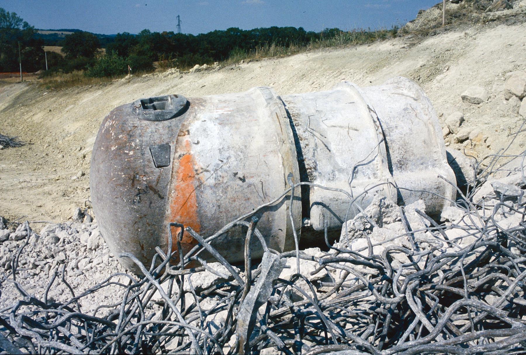 Ligne Maginot - QUATRE VENTS NORD - C74 - (Casemate d'infanterie - Simple) - Exit la cloche AM - MANSUY Michel