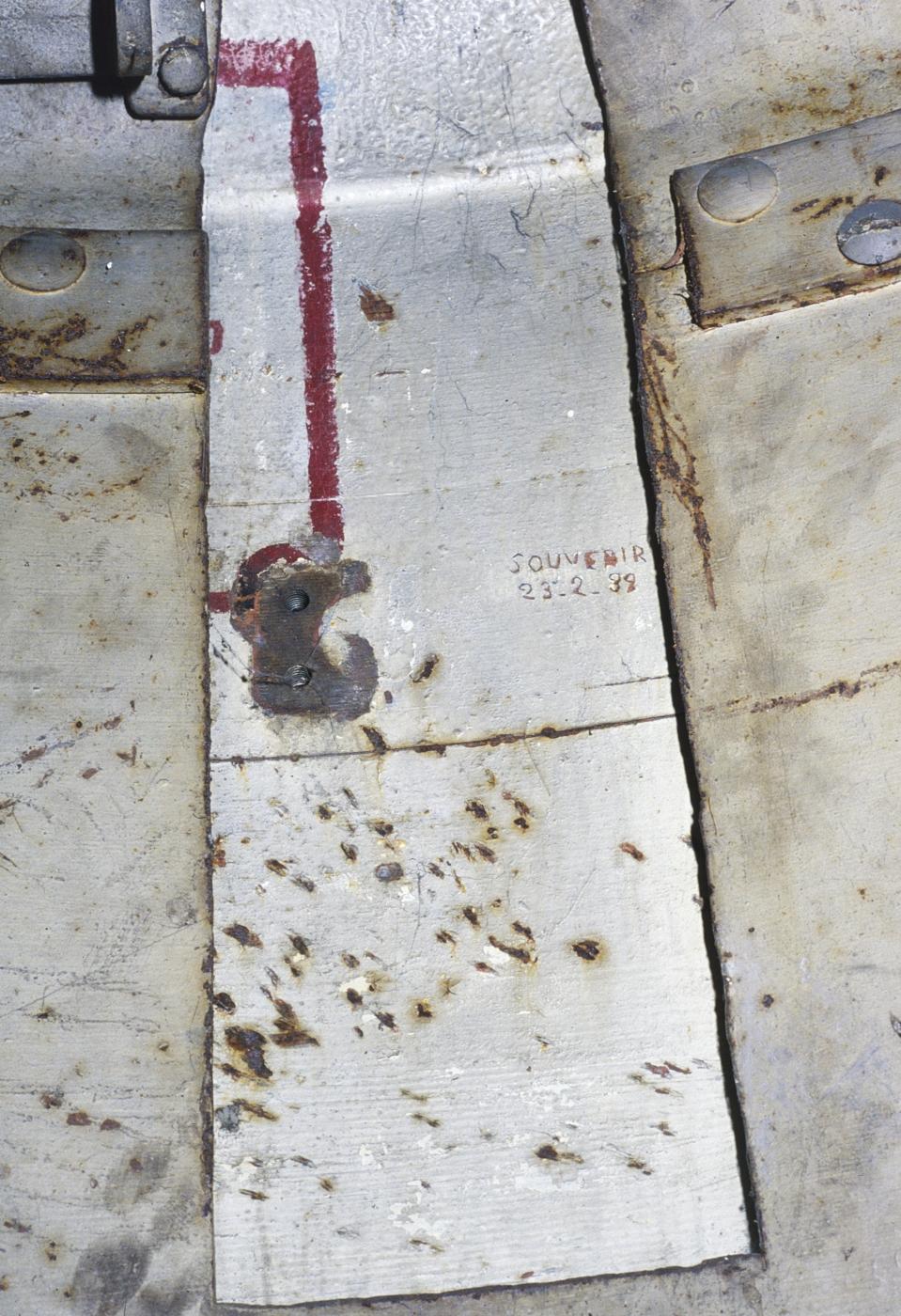 Ligne Maginot - QUATRE VENTS NORD - C74 - (Casemate d'infanterie - Simple) - Dans la cloche AM - MANSUY Michel