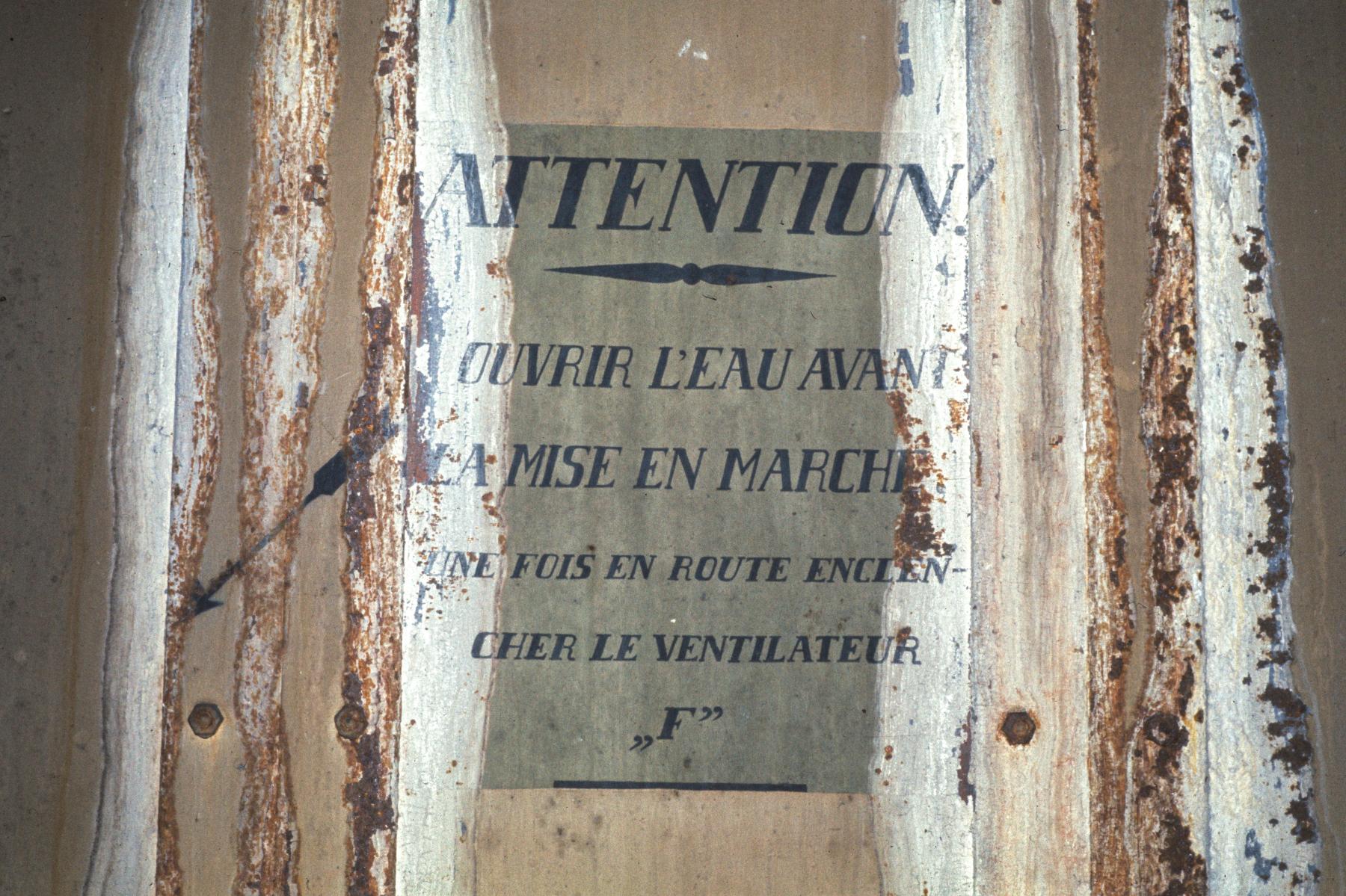 Ligne Maginot - QUATRE VENTS NORD - C74 - (Casemate d'infanterie - Simple) - Consigne - MANSUY Michel