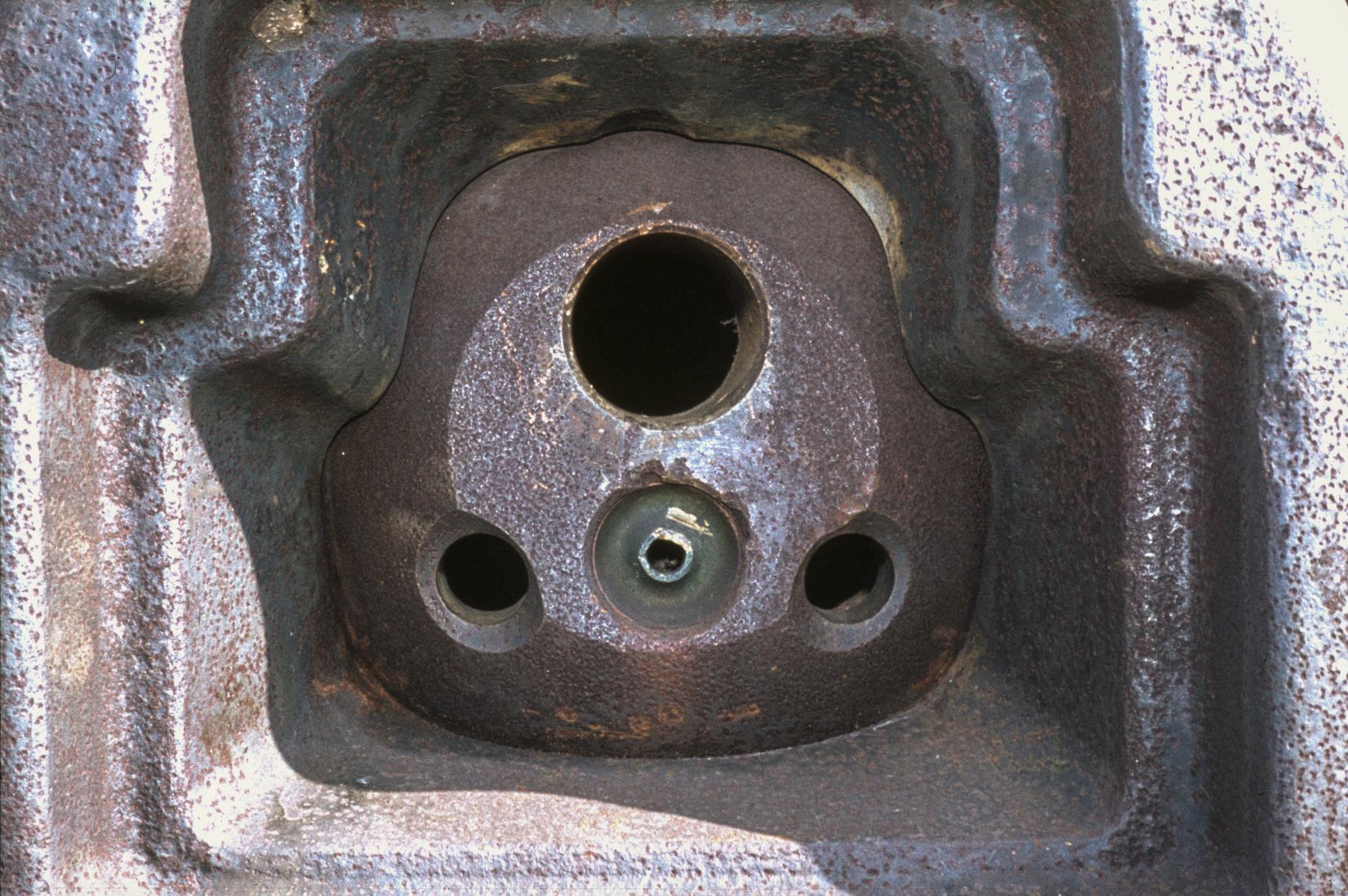 Ligne Maginot - QUATRE VENTS NORD - C74 - (Casemate d'infanterie - Simple) - Détail de la rotule - MANSUY Michel