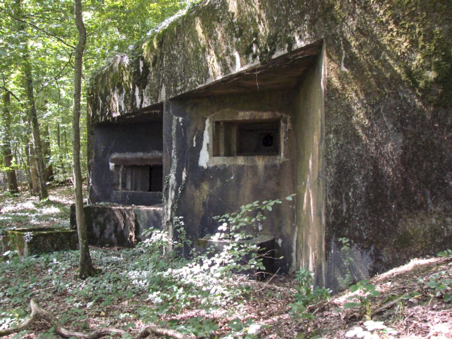Ligne Maginot - BB43 - (Casemate d'infanterie) - Façade avant
