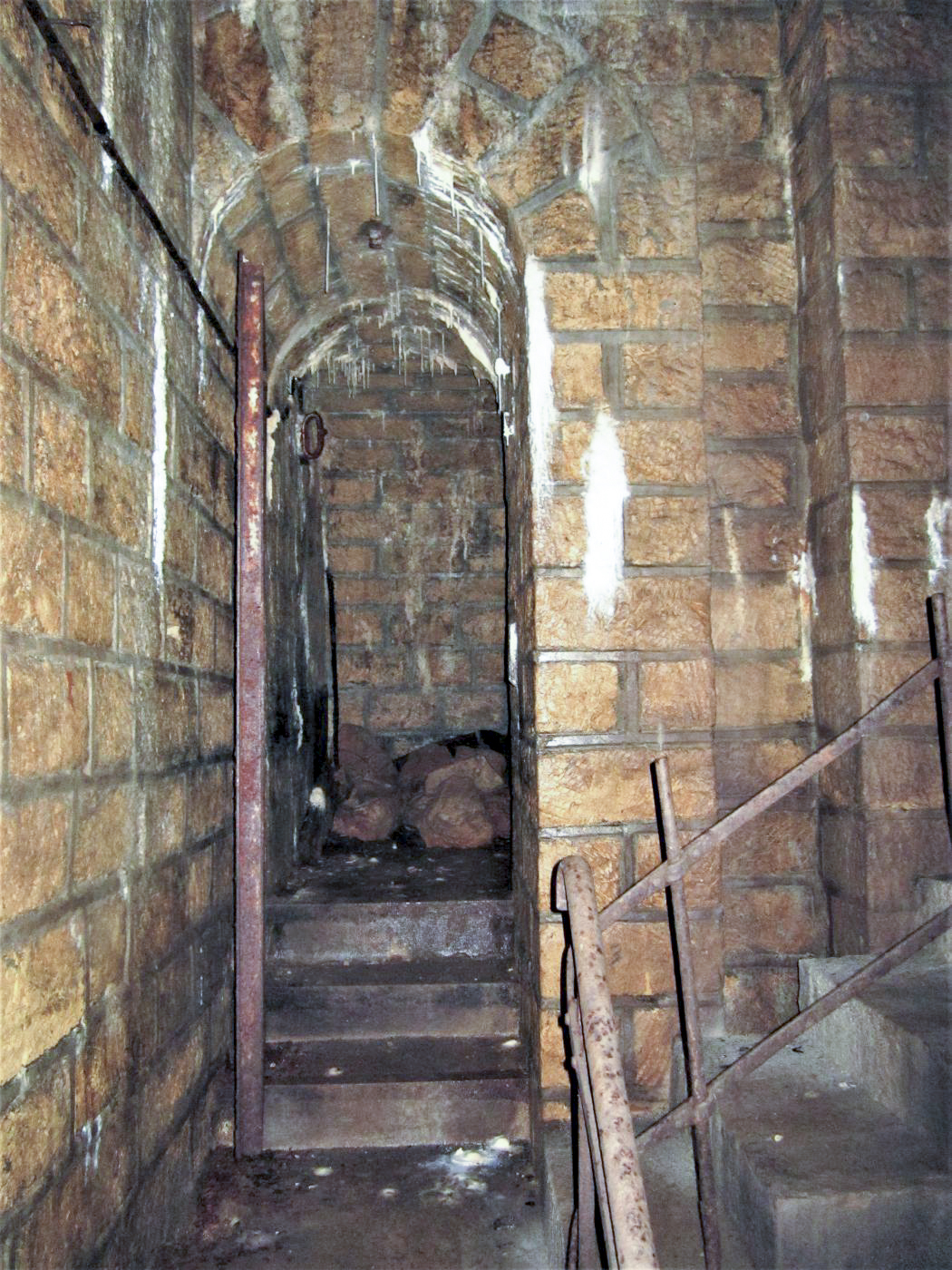 Ligne Maginot - EINSELING - A36 - (Ouvrage d'infanterie) - Entrée d'un local dans le puits d'escalier