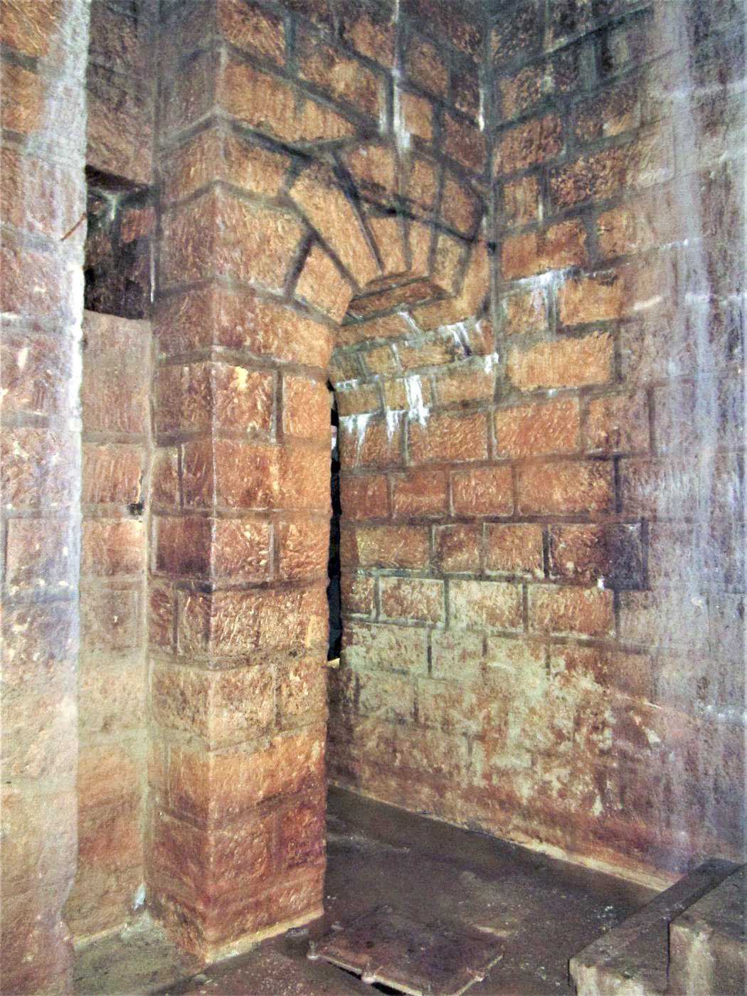 Ligne Maginot - EINSELING - A36 - (Ouvrage d'infanterie) - Pied du puits d'escalier et accès à la galerie