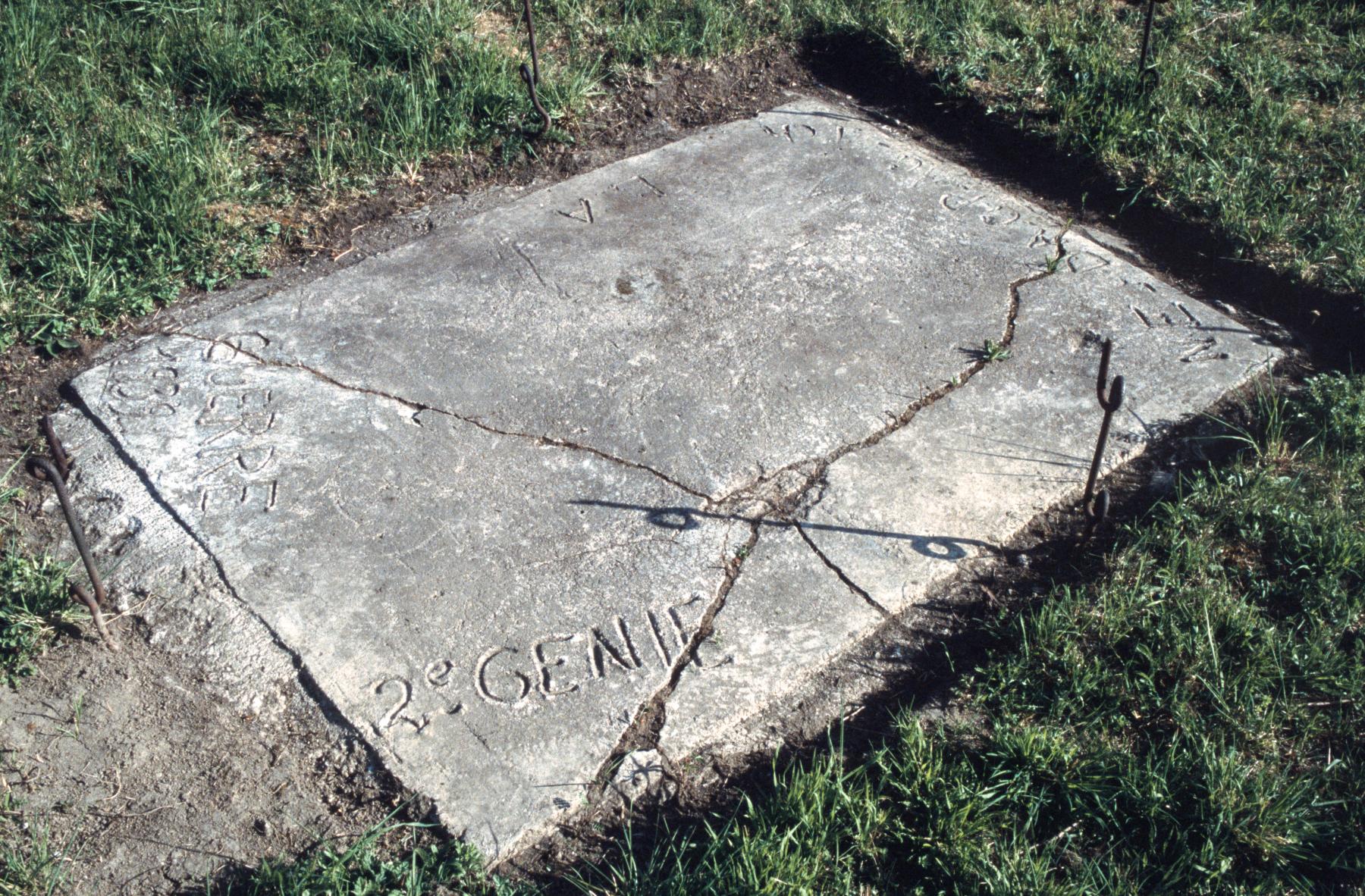 Ligne Maginot - EINSELING - A36 - (Ouvrage d'infanterie) - Emplacement du forage du puits de service - MANSUY Michel