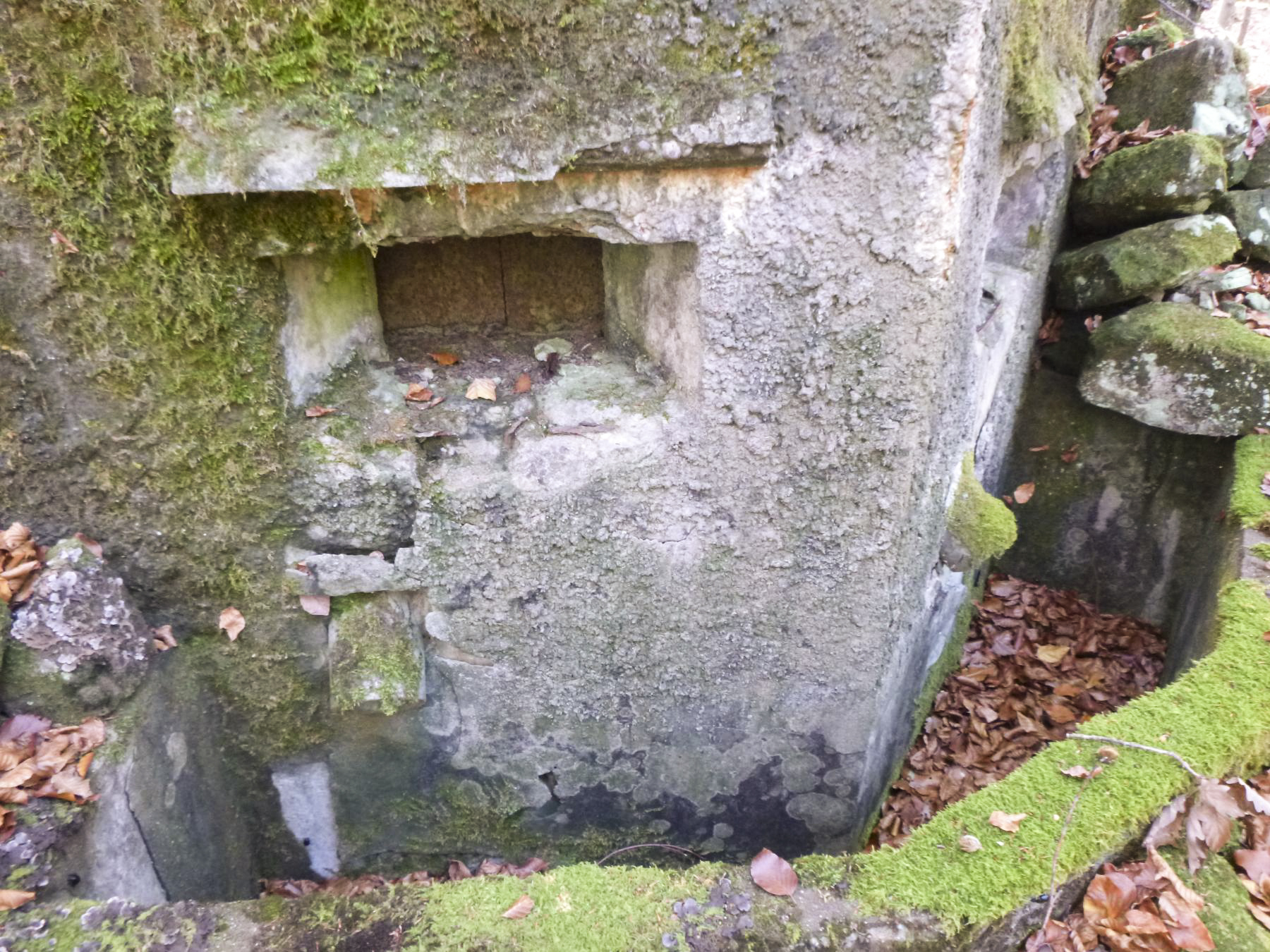 Ligne Maginot - M11 - NONNENHARDT EST 1 - (Blockhaus pour arme infanterie) - Créneau de tir - J.Luc