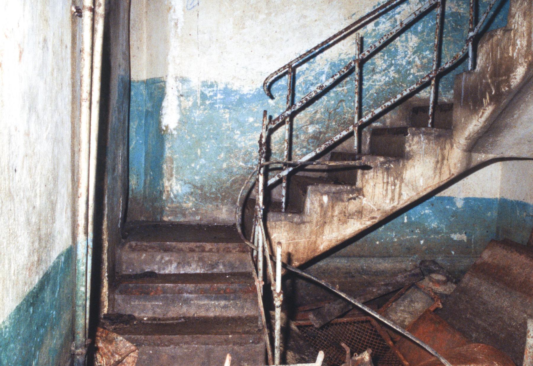 Ligne Maginot - KERFENT - A34 - (Ouvrage d'infanterie) - Bloc 1
L'escalier - MANSUY Michel