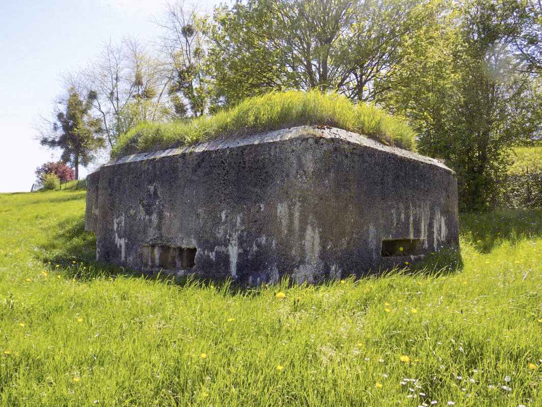 Ligne Maginot - 2C - LA CABRETTE - (Blockhaus pour canon) - Faces centrale centrale et gauche