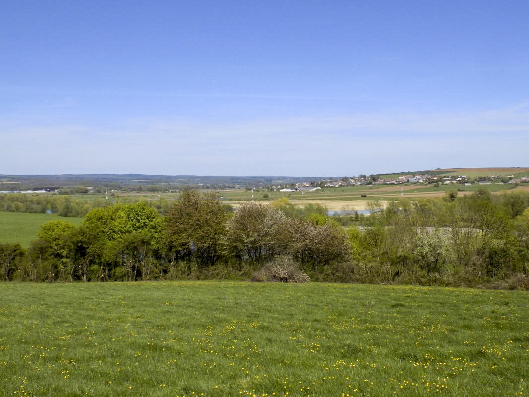Ligne Maginot - 2C - LA CABRETTE - (Blockhaus pour canon) - Vue vers le nord-est, Mairie