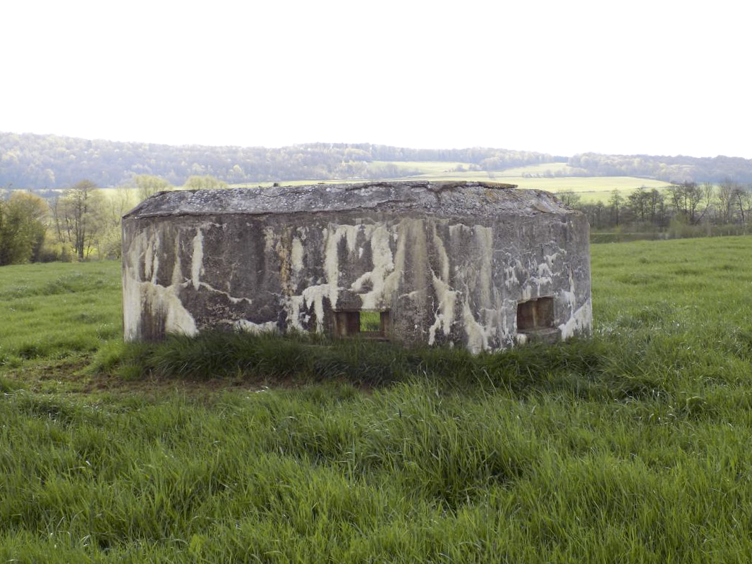Ligne Maginot - 8B - FOCHELLE - (Blockhaus pour arme infanterie) - Faces frontale et gauche