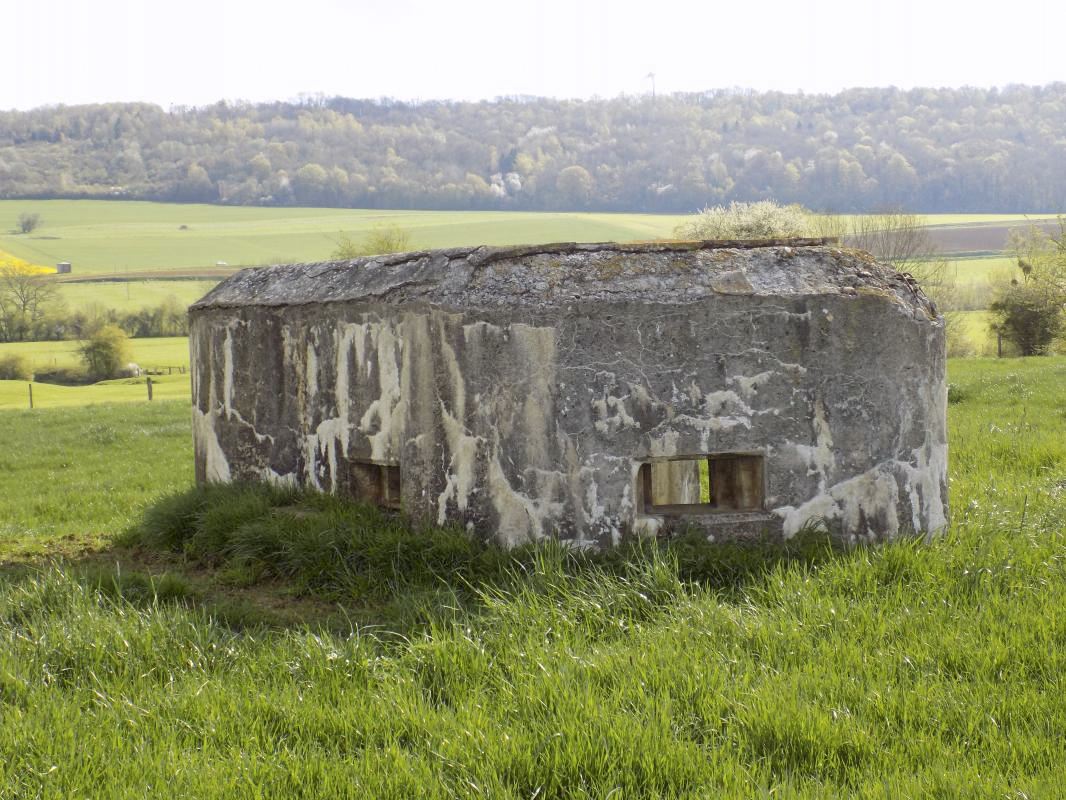 Ligne Maginot - 8B - FOCHELLE - (Blockhaus pour arme infanterie) - Faces frontale et gauche