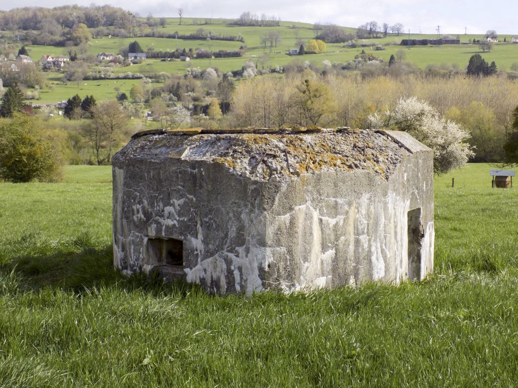 Ligne Maginot - 8B - FOCHELLE - (Blockhaus pour arme infanterie) - Faces gauche et l'arrière
