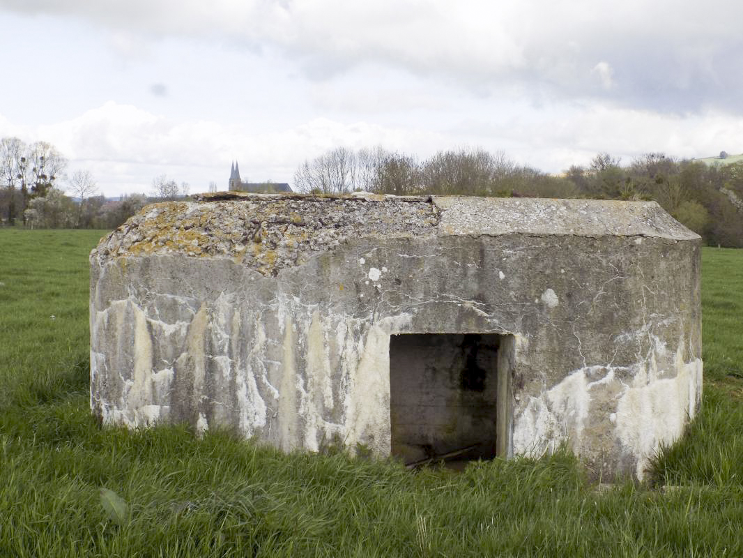 Ligne Maginot - 8B - FOCHELLE - (Blockhaus pour arme infanterie) - L'arrière