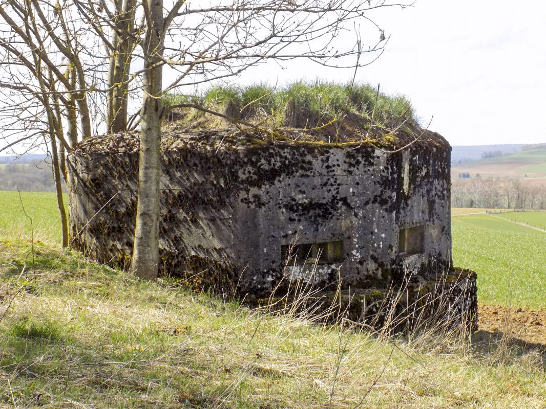 Ligne Maginot - 9B - LE CHENELET SUD - (Blockhaus pour arme infanterie) - Face droite