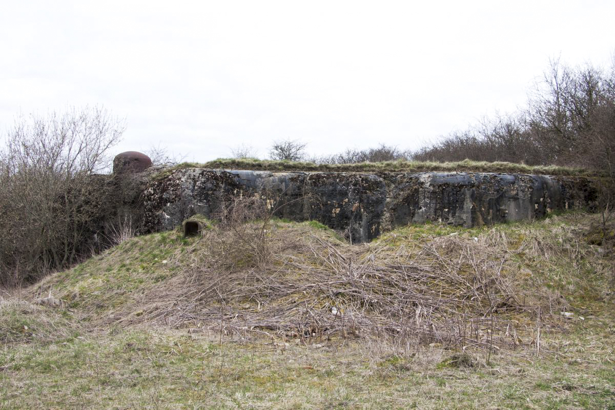 Ligne Maginot - LAUDREFANG - A37 - (Ouvrage d'infanterie) - Bloc 1
Etat après merlonnage