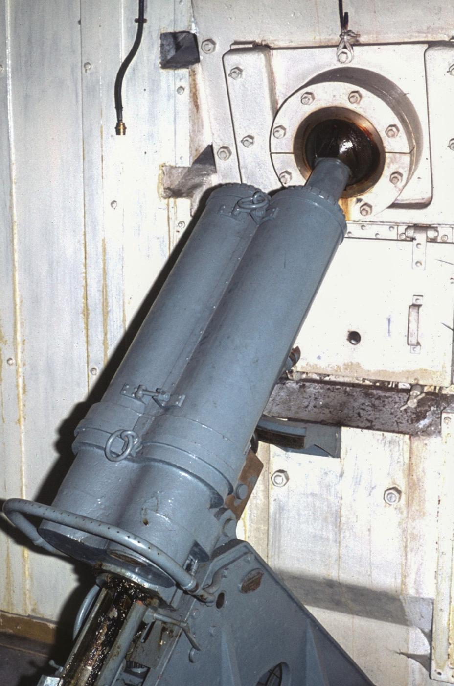 Ligne Maginot - LAUDREFANG - A37 - (Ouvrage d'infanterie) - Bloc 1
La chambre de tir des mortiers de 81 - MANSUY Michel