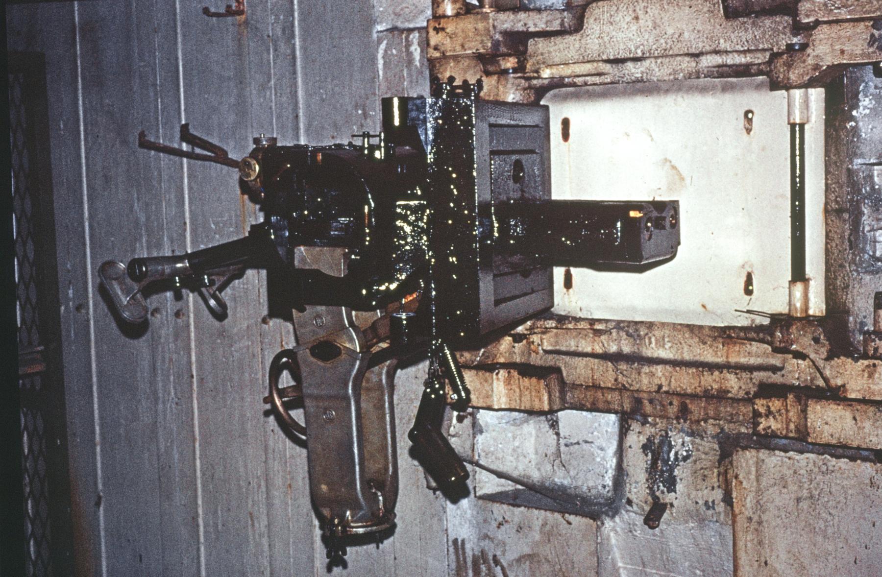 Ligne Maginot - LAUDREFANG - A37 - (Ouvrage d'infanterie) - Bloc 1
La chambre de tir - MANSUY Michel