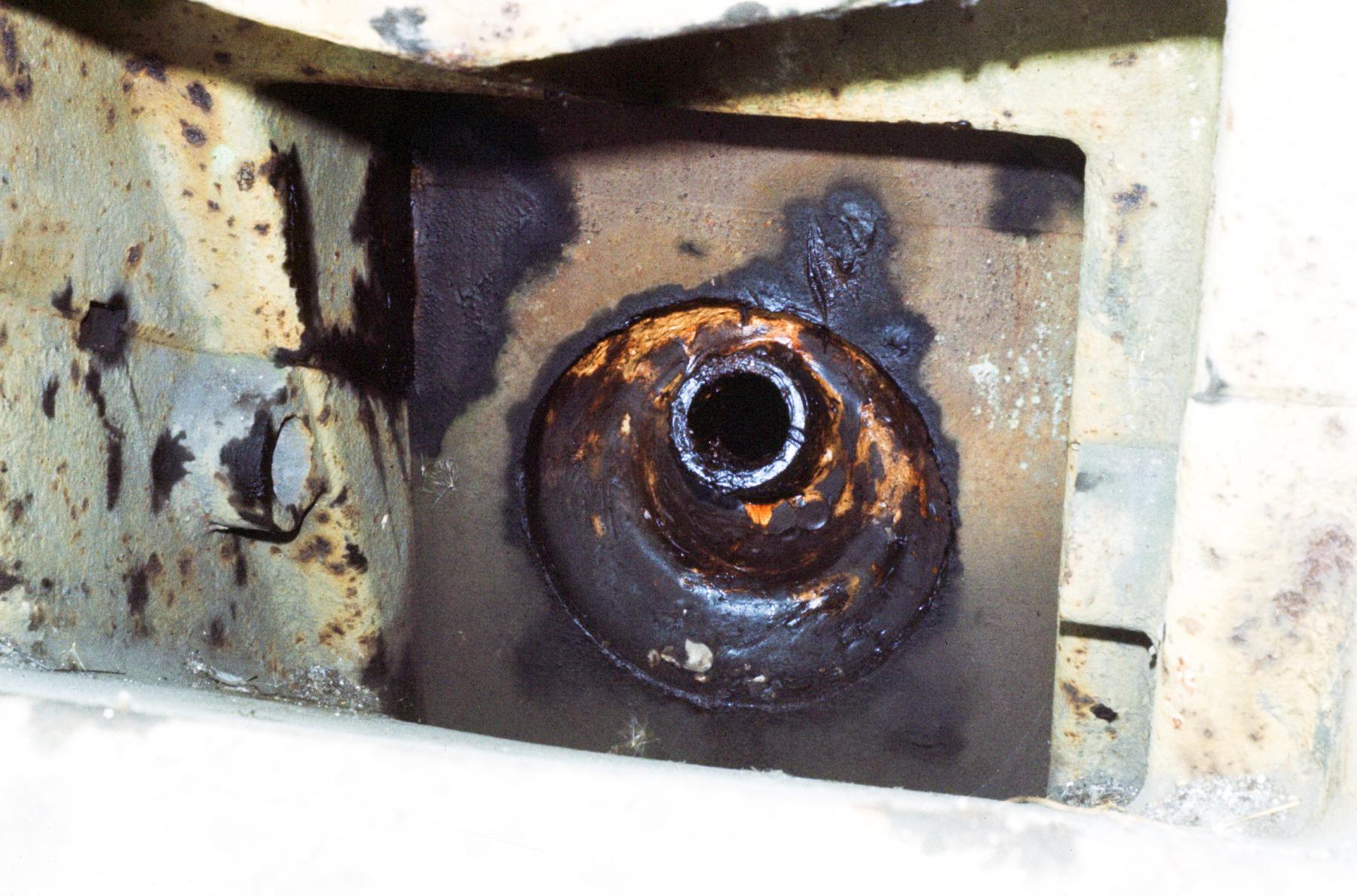 Ligne Maginot - LAUDREFANG - A37 - (Ouvrage d'infanterie) - Bloc 3
Créneau du mortier - MANSUY Michel