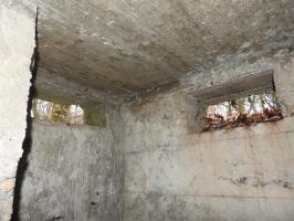 Ligne Maginot - BB42-C - (Blockhaus pour arme infanterie) - L'intérieur du blockhaus.