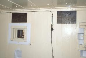 Ligne Maginot - LAUDREFANG - A37 - (Ouvrage d'infanterie) - Bloc 3
Chambre de tir jumelages de mitrailleuses et canon de 47
En cours de restauration