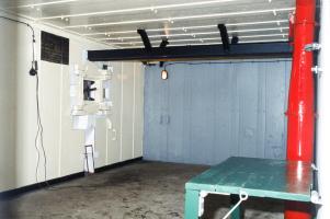 Ligne Maginot - LAUDREFANG - A37 - (Ouvrage d'infanterie) - Bloc 3
Chambre de tir jumelages de mitrailleuses et canon de 47
En cours de restauration