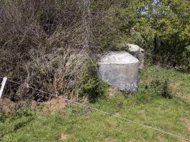 Ligne Maginot - 12C - MONT DE BRUNE NORD - (Blockhaus pour arme infanterie) - Faces l'arrière et droite