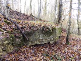 Ligne Maginot - 13A - BOIS DE BLANCHAMPAGNE EST - (Blockhaus pour arme infanterie) - Face droite