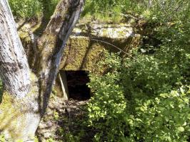Ligne Maginot - 13C - MONT DE BRUNE SUD - (Blockhaus pour arme infanterie) - L'entrée