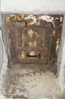 Ligne Maginot - CONFLUENT 3 - (Blockhaus pour arme infanterie) - Le clapet de fermeture du second dispositif tube lance grenade