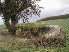 Ligne Maginot - 14A - FERME DE BLANCHAMPAGNE - (Blockhaus pour arme infanterie) - Coté gauche, pris de l'ouest