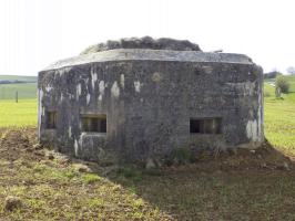 Ligne Maginot - 14C - FOND D'YVAUX OUEST - (Blockhaus pour arme infanterie) - Faces frontale