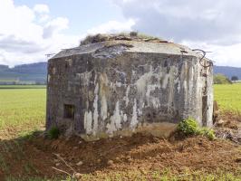 Ligne Maginot - 14C - FOND D'YVAUX OUEST - (Blockhaus pour arme infanterie) - Face gauche