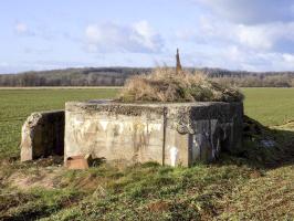 Ligne Maginot - 22BIS - BREVILLY NORD-OUEST - (Blockhaus pour arme infanterie) - Faces droite et frontale