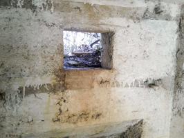 Ligne Maginot - 26B - BOIS DE LA MANSEAU - (Blockhaus pour arme infanterie) - Créneau de droite pour mitrailleuse