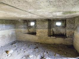 Ligne Maginot - 27 - LA ROMARGNE CENTRE - (Blockhaus pour arme infanterie) - Les créneaux vers l'est