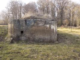 Ligne Maginot - 29A - LES BAUCHES SUD - (Blockhaus pour arme infanterie) - Face droite avec créneau FM