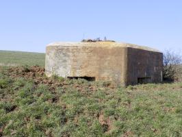 Ligne Maginot - 29B - TRUC DES CHANVRES - (Blockhaus pour canon) - Face frontale