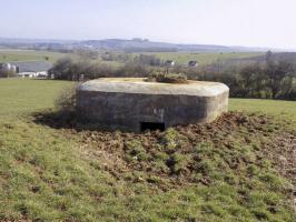 Ligne Maginot - 29B - TRUC DES CHANVRES - (Blockhaus pour canon) - L'arrière avec l'entrée